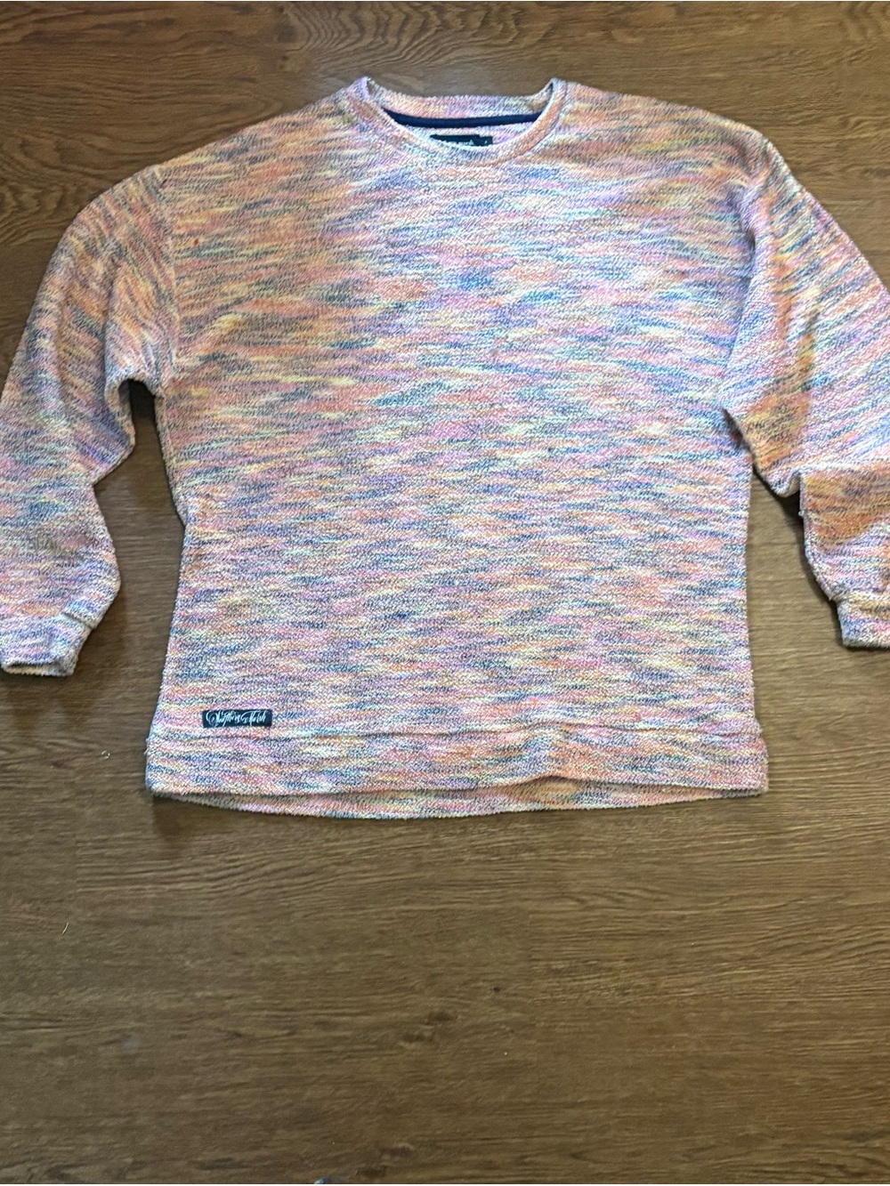 Southern Marsh Kids Pastel Multicolor Crewneck Sweater